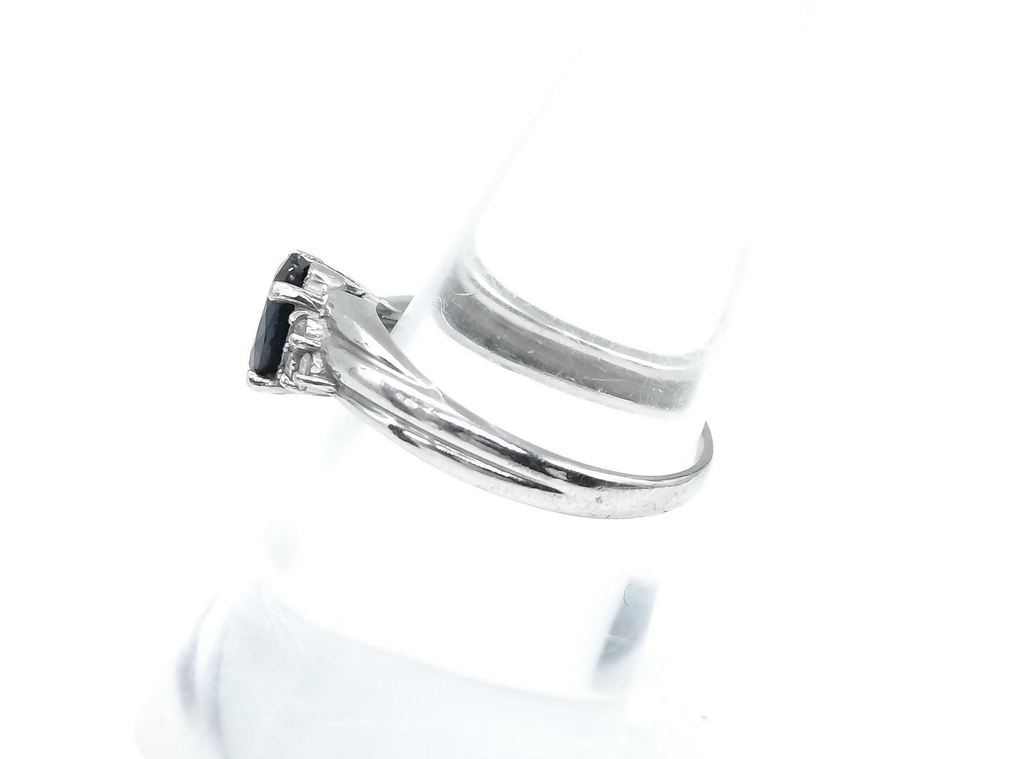 S1.00ct D0.16ct Pt900 4.4g Ring 