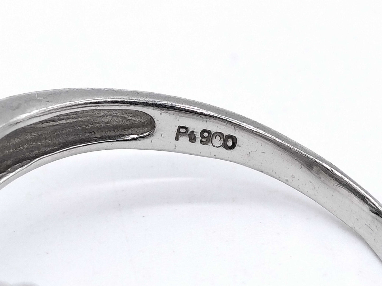 D0.27ct Pt900 3.8g Ring 