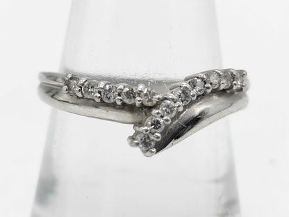 D0.27ct Pt900 3.8g Ring 