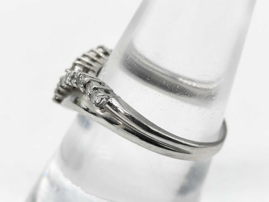 D0.27ct Pt900 3.8g Ring 