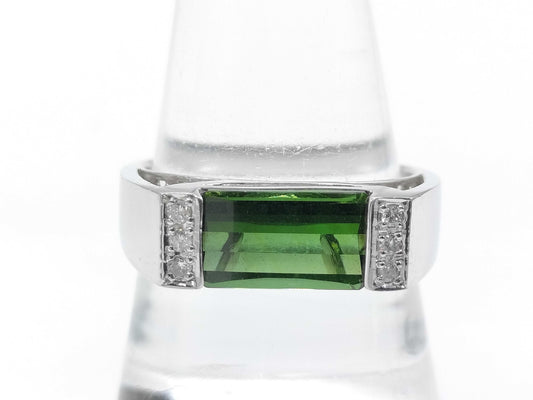 TL1.98ct D0.06ct Pt900 6.6g Ring 