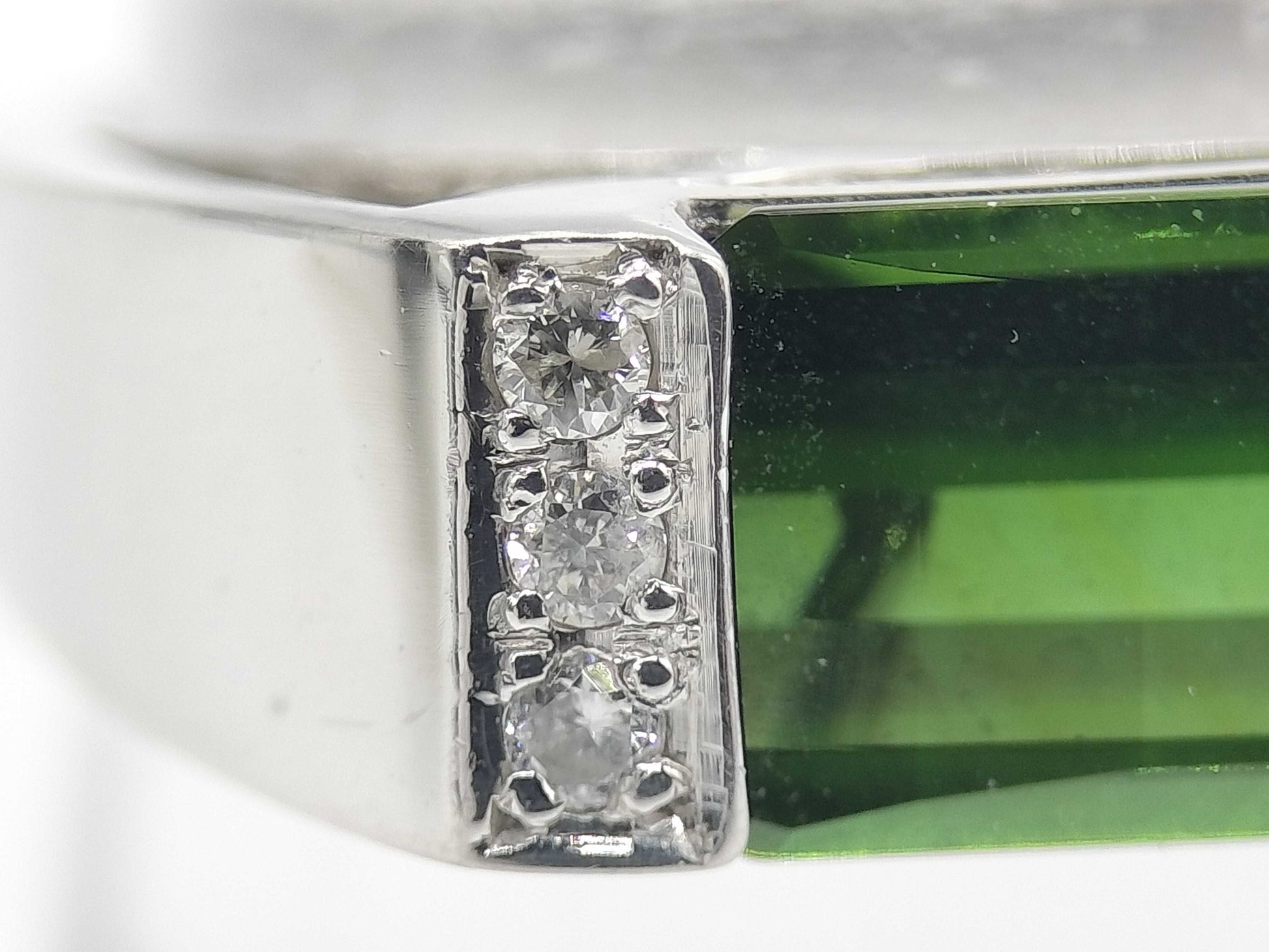 TL1.98ct D0.06ct Pt900 6.6g Ring 