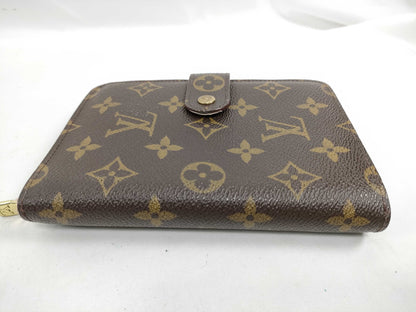 LOUIS VUITTON Monogram Porto Papie Zip Bi-Fold Wallet M61207 Wallet