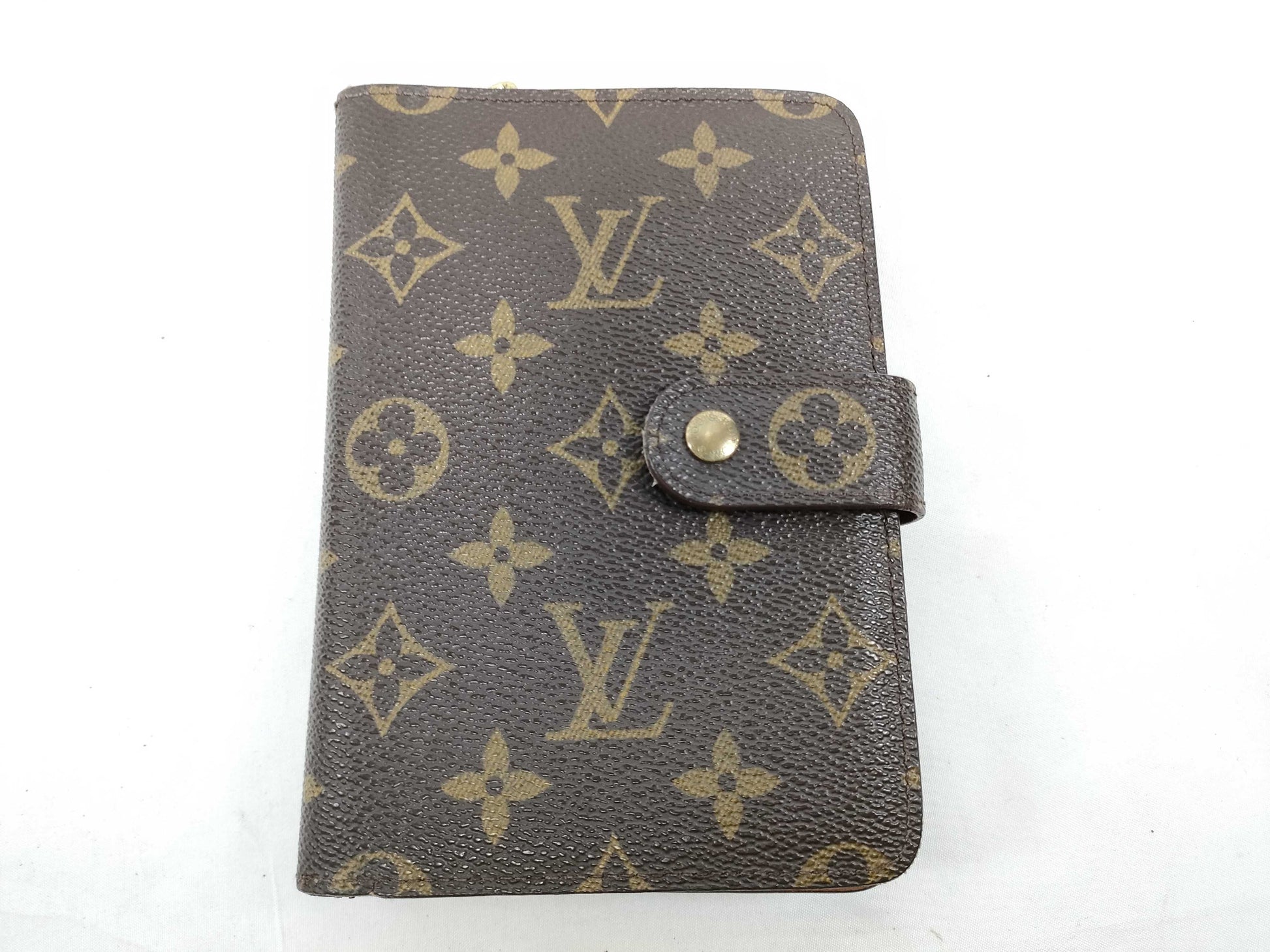 LOUIS VUITTON Monogram Porto Papie Zip Bi-Fold Wallet M61207 Wallet