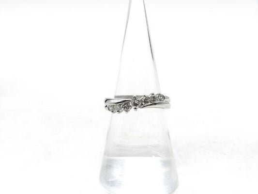 D0.50ct Pt900 5.2g Ring 