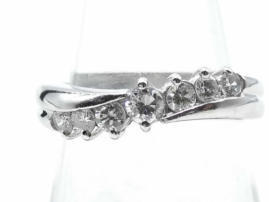 D0.50ct Pt900 5.2g Ring 