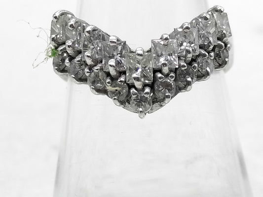 D1.00ct Pt900 5.6g Ring 