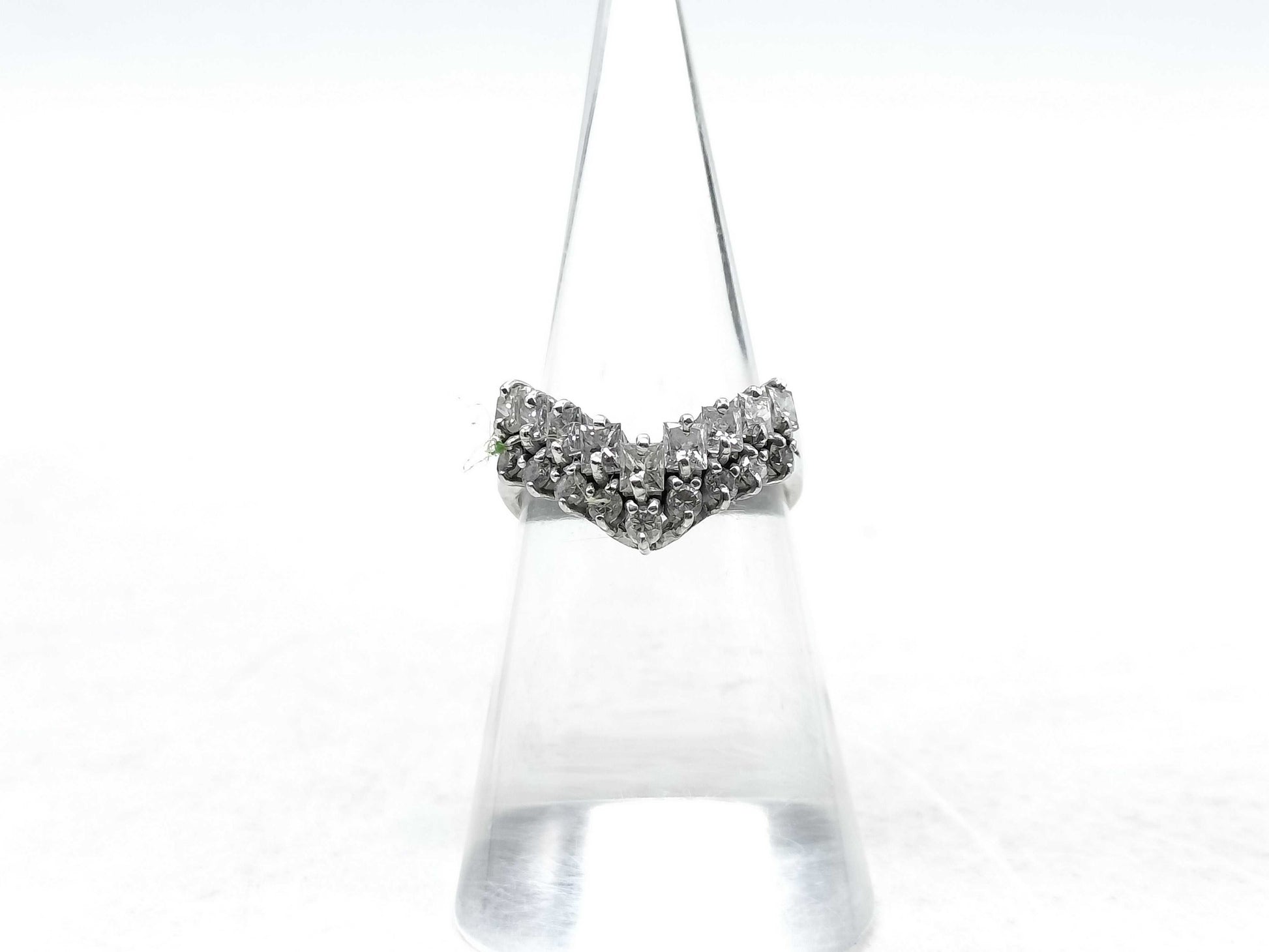 D1.00ct Pt900 5.6g Ring 