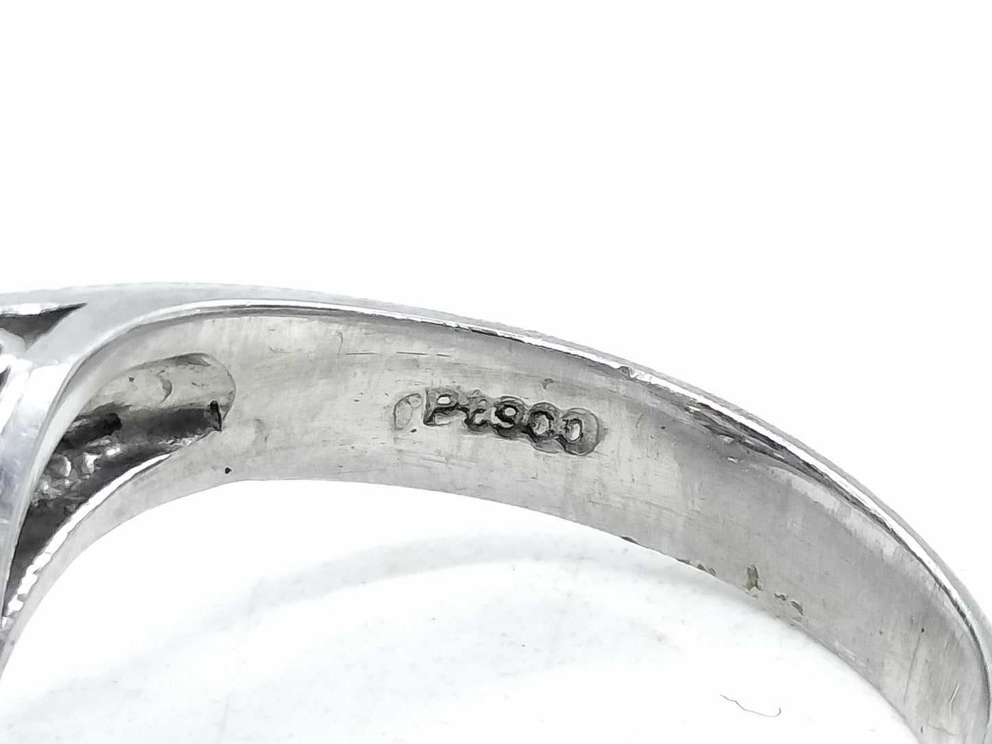 D1.00ct Pt900 5.6g Ring 