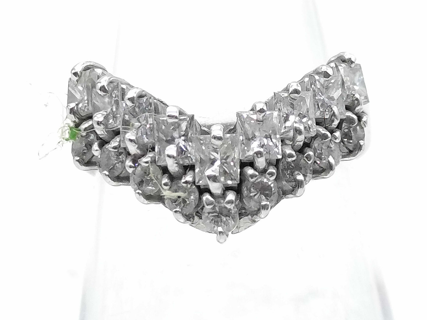 D1.00ct Pt900 5.6g Ring 