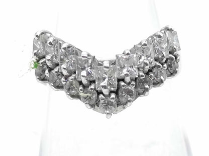 D1.00ct Pt900 5.6g Ring 