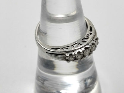 D0.30ct Pt900 5.0g Ring 