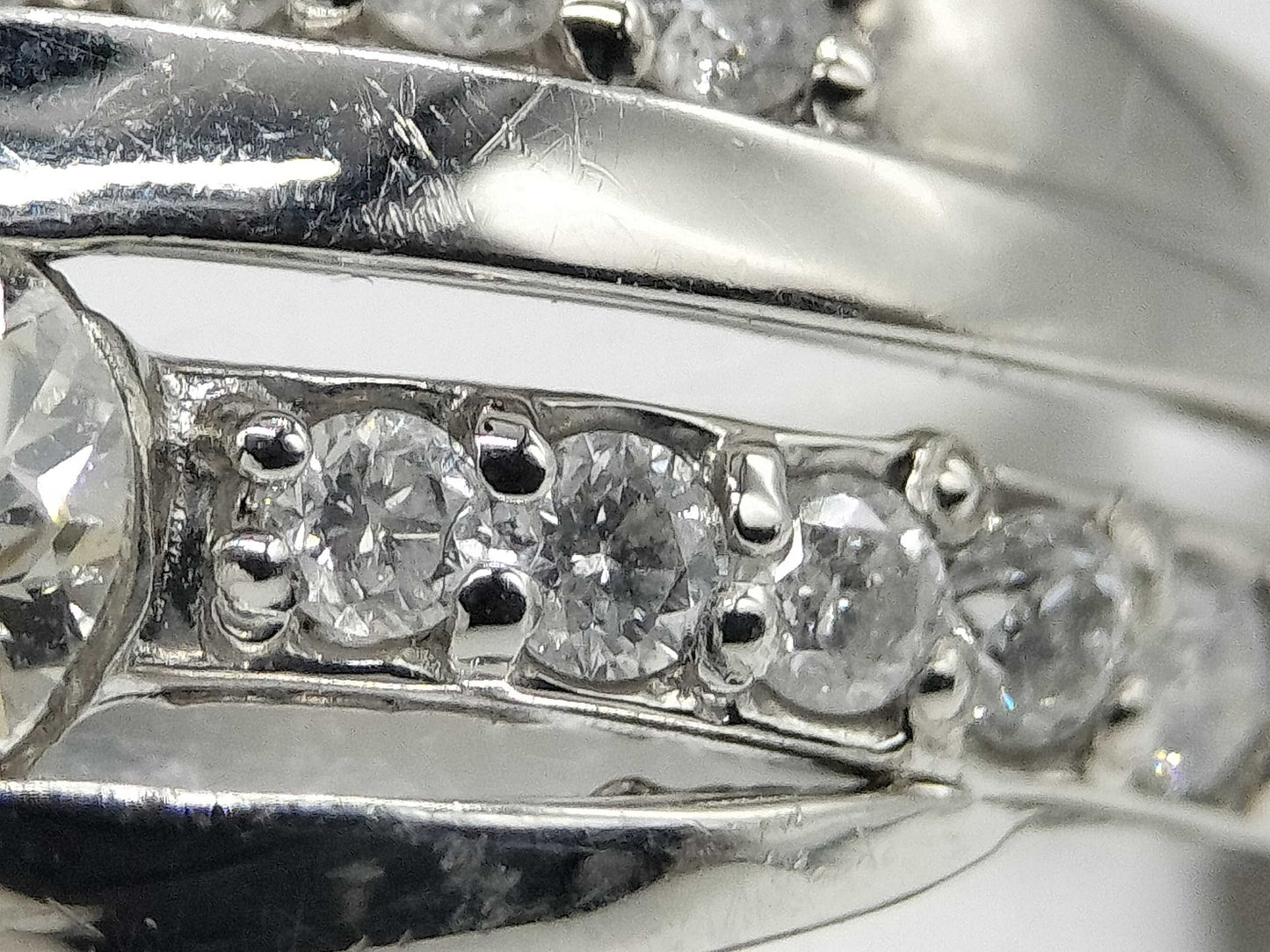 D0.39ct FD0.79ct Pt900 7.6g Ring 