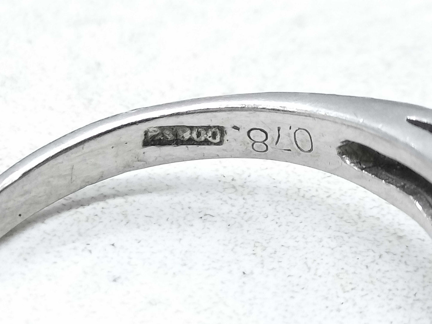 D0.78ct Pt900 4.8g Ring 