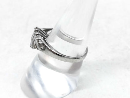 D0.78ct Pt900 4.8g Ring 