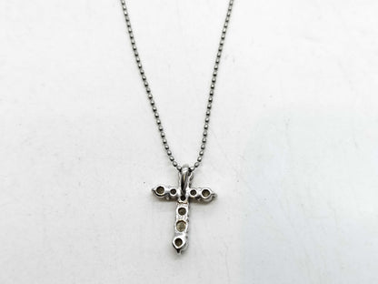 D0.50ct Pt900/Pt850 2.8g Necklace 