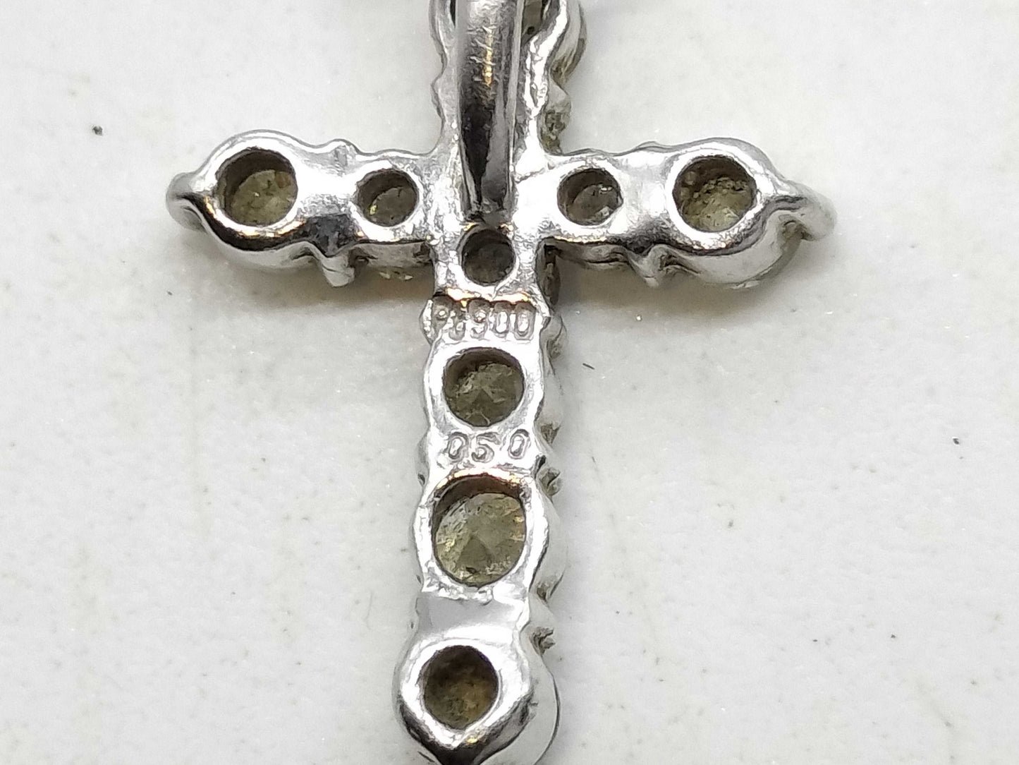 D0.50ct Pt900/Pt850 2.8g Necklace 