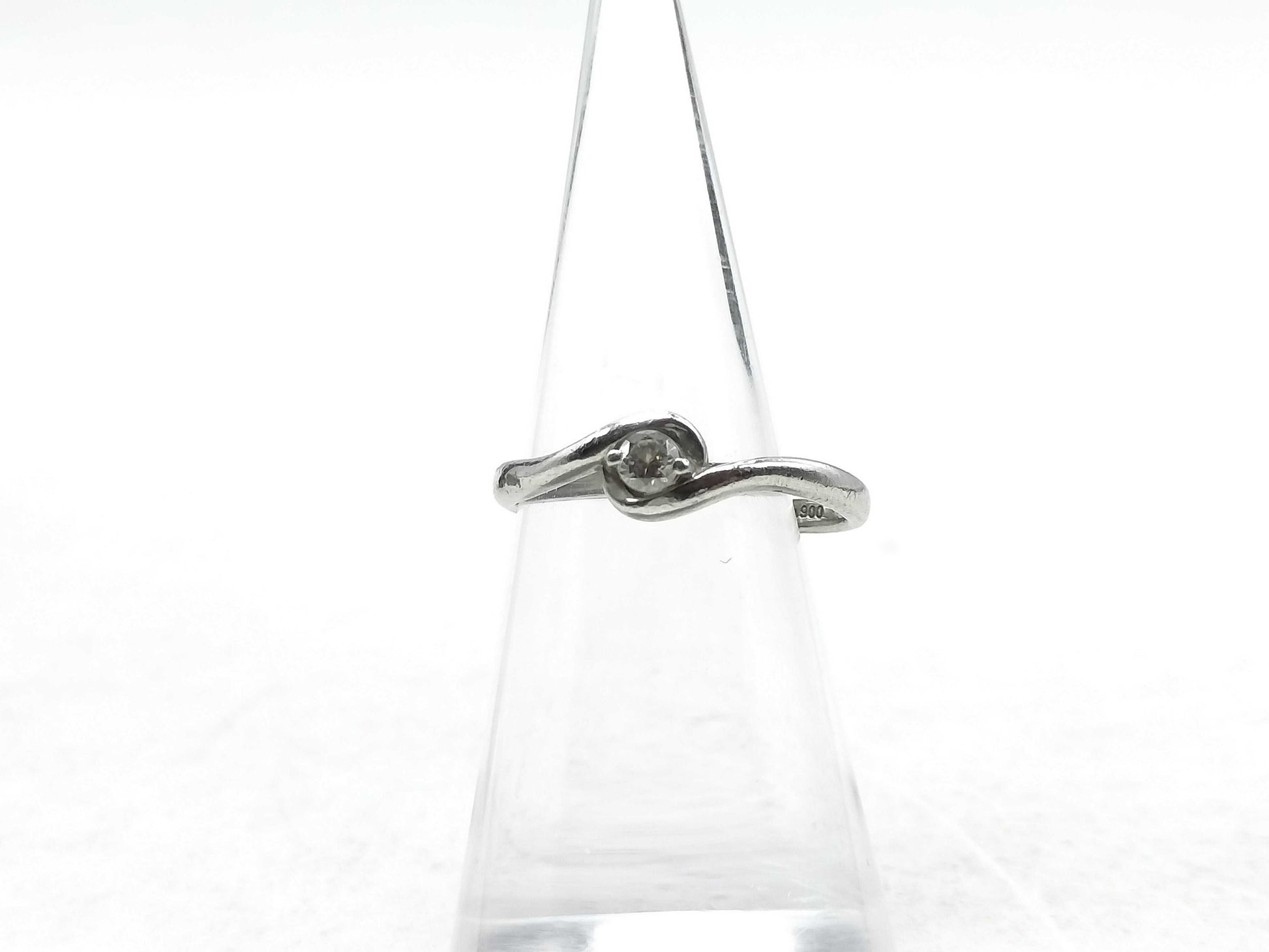 Vendome Aoyama D0.10ct Pt900 2.7g Ring 