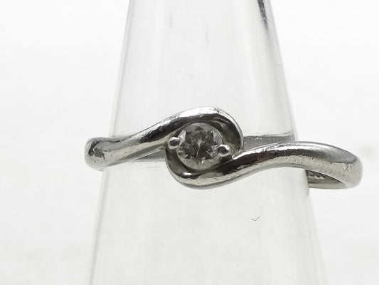 Vendome Aoyama D0.10ct Pt900 2.7g Ring 