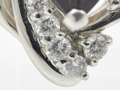 G3.39ct D0.35ct Pt900 7.4g Ring 