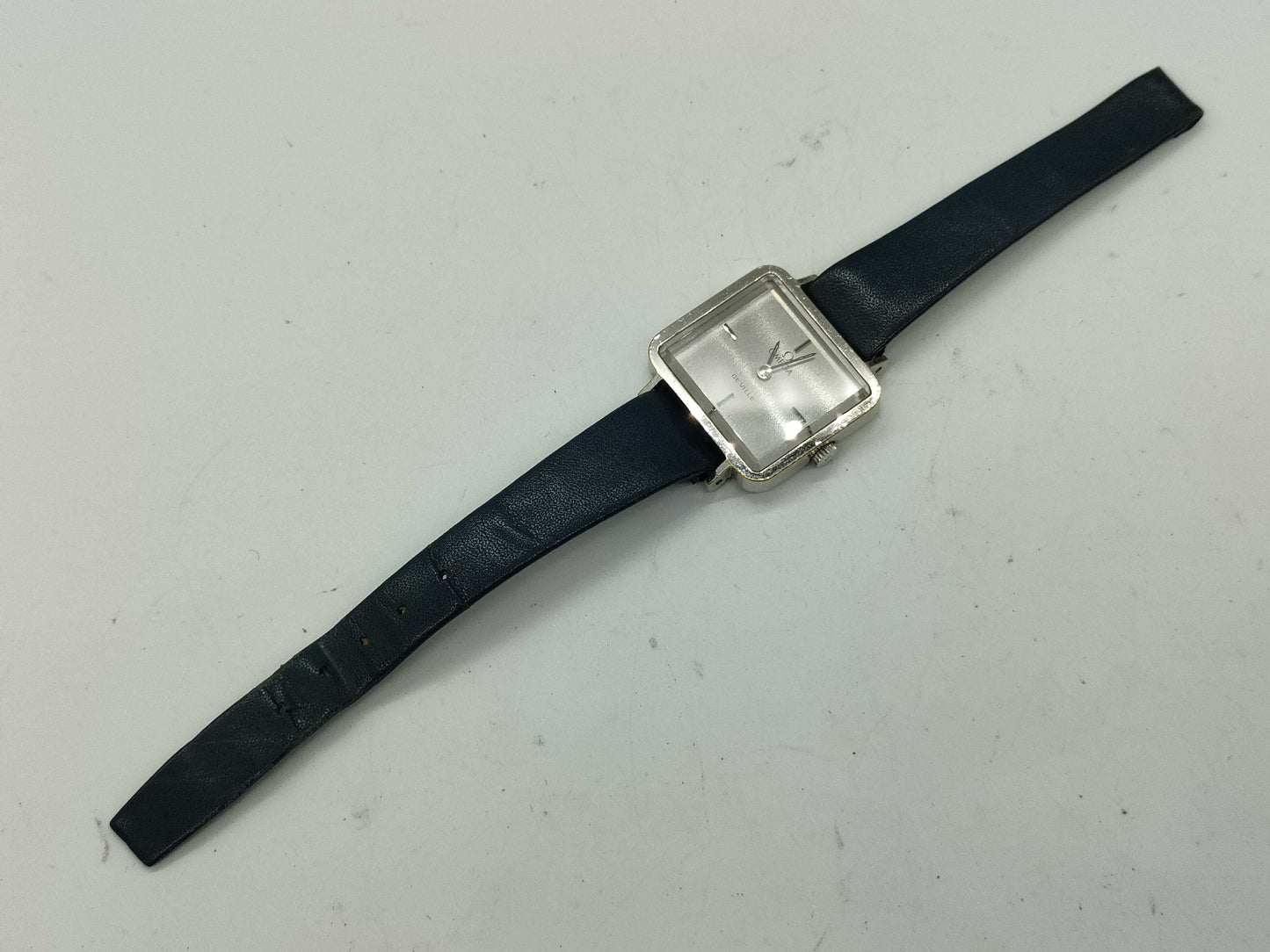 OMEGA Devil Square Women's Watch with Broken Strap