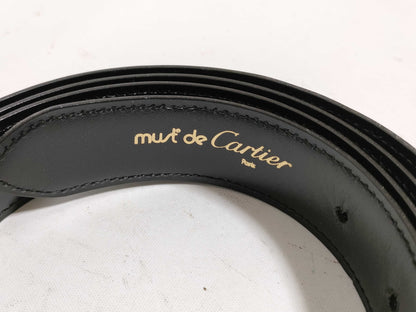 Cartier leather belt