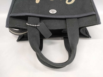 COACH Canvas Cargo Tote Handbag