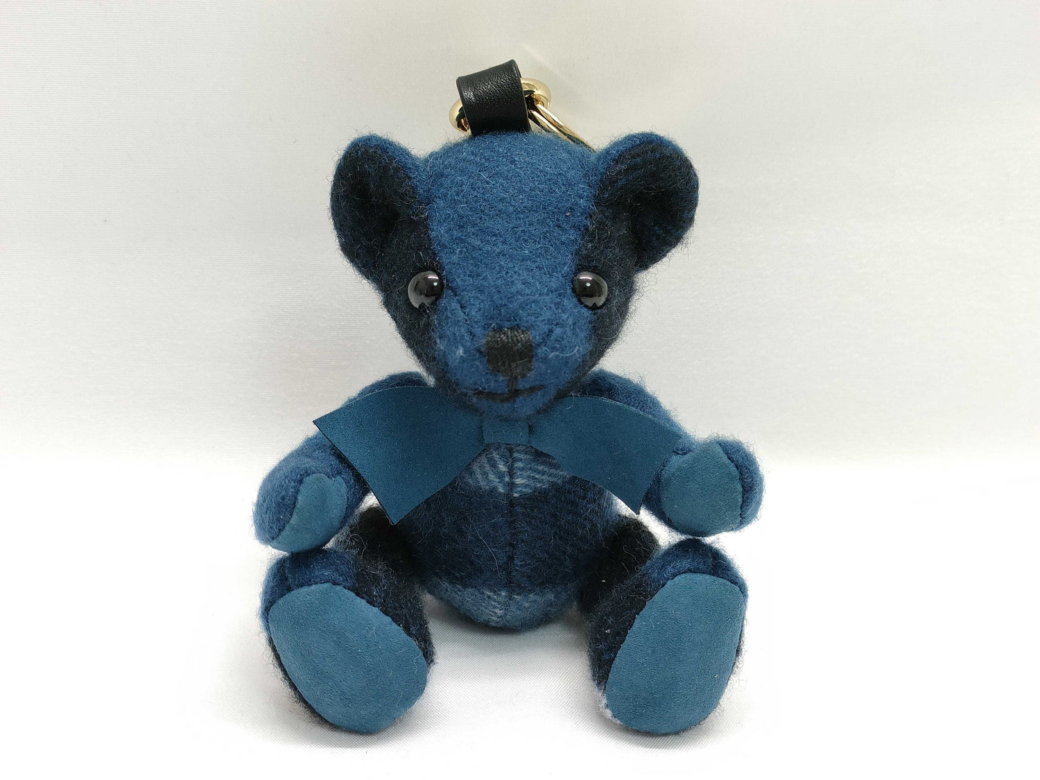 BURBERRY Thomas Bear Charm Blue Charm