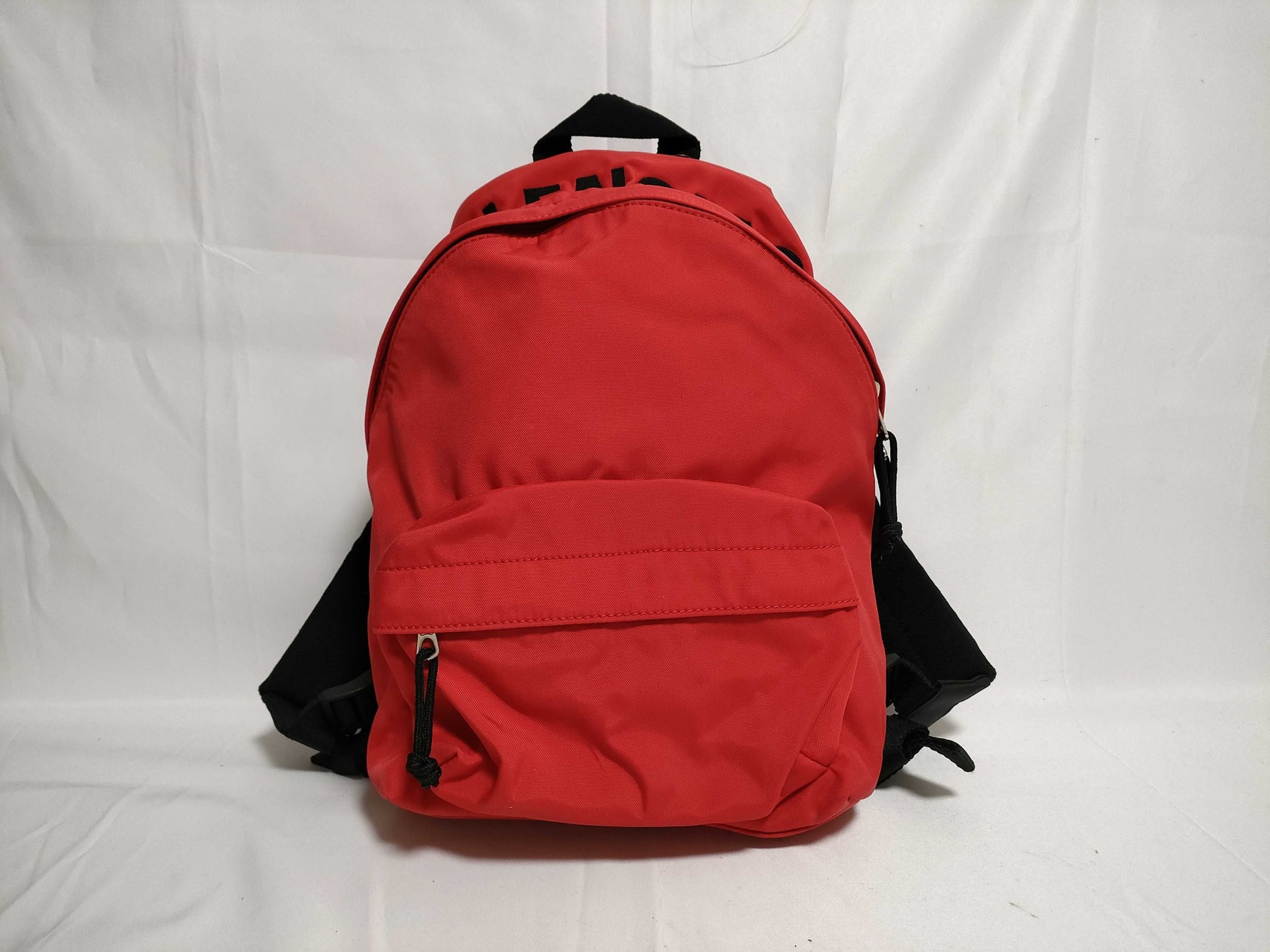 BALENCIAGA Wheel Backpack Mini Red Rucksack