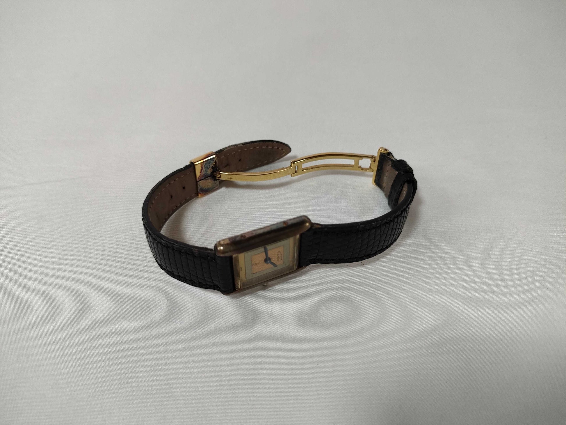 Cartier Must Tank 366001 31932 Quartz Women's Watch