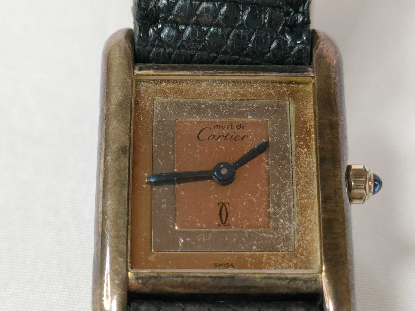 Cartier Must Tank 366001 31932 Quartz Women's Watch