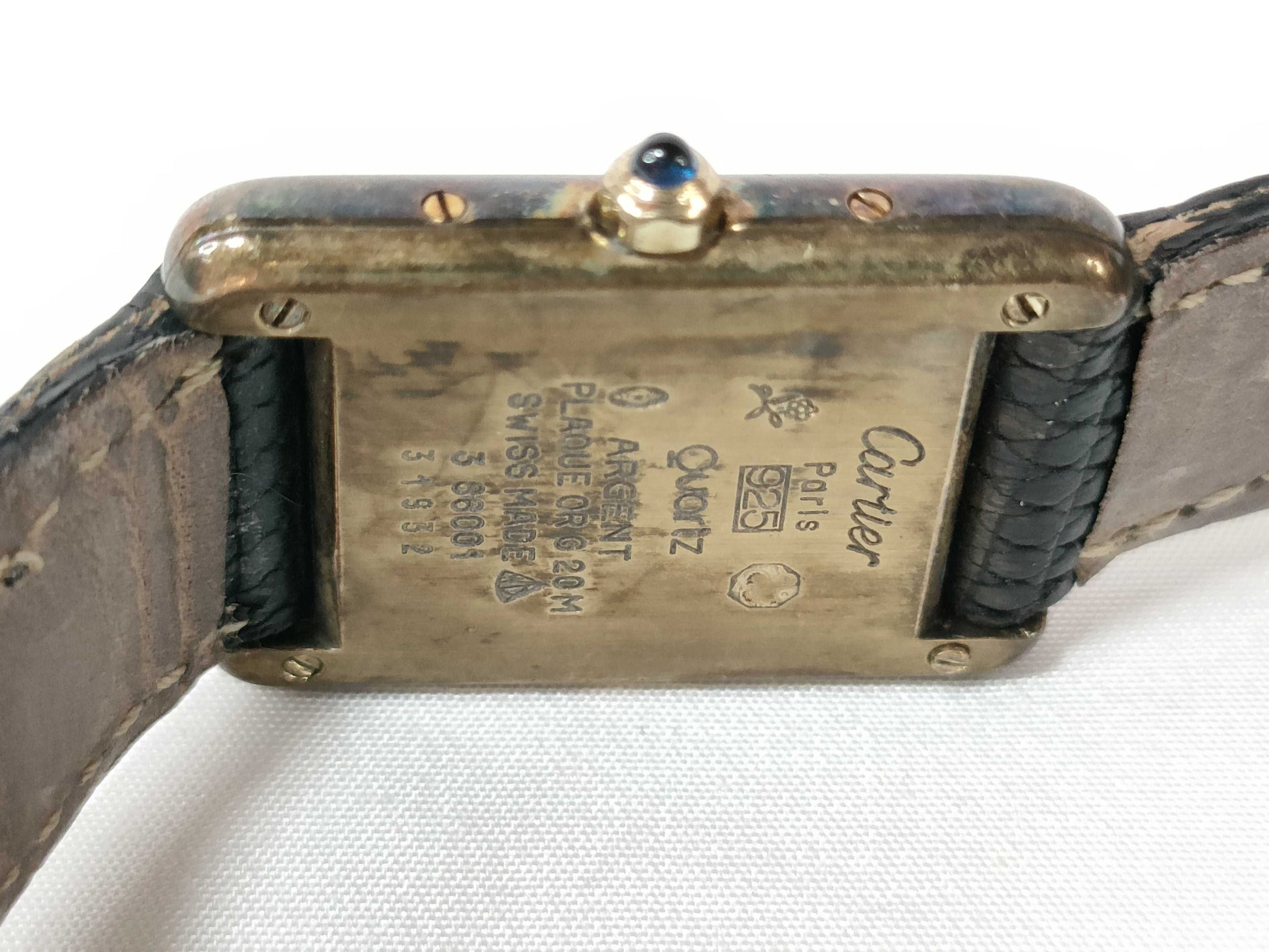 Cartier Must Tank 366001 31932 Quartz Women's Watch