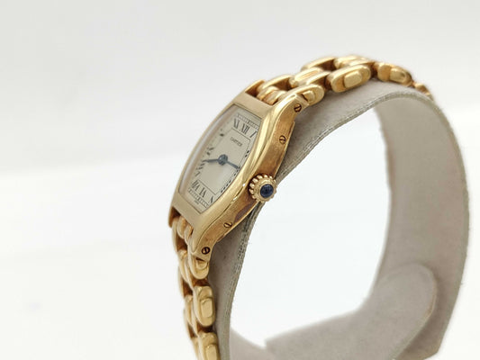 Cartier Tortue 80570050158 Quartz Unmoving 18K Gold Women's Watch