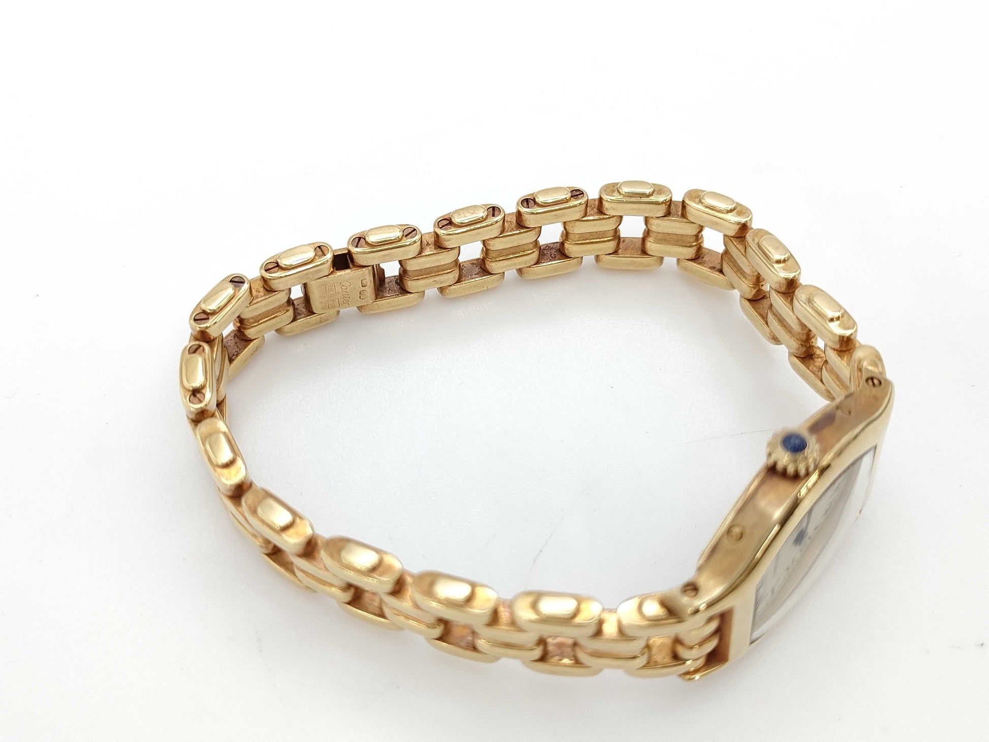 Cartier Tortue 80570050158 Quartz Unmoving 18K Gold Women's Watch