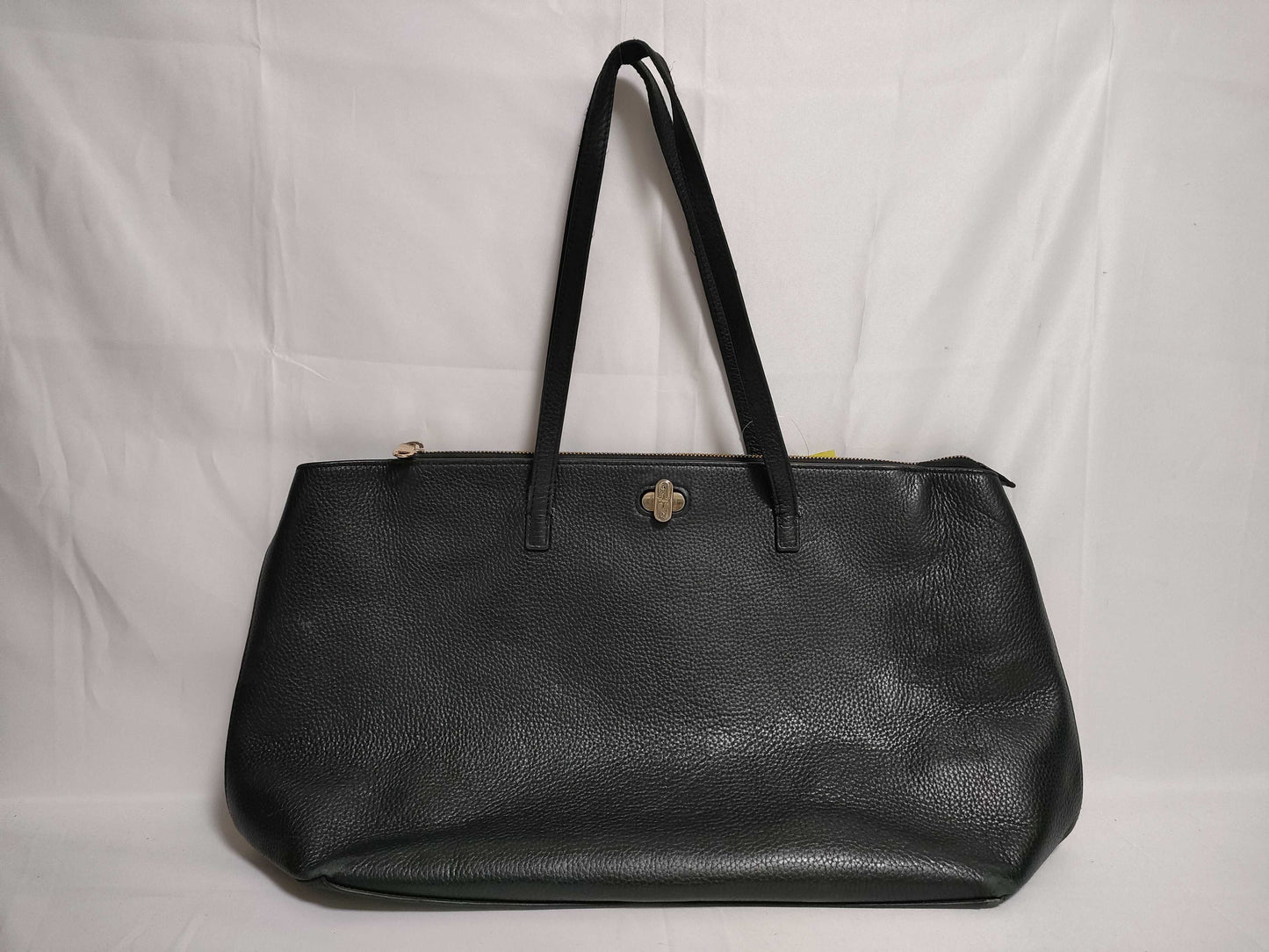 FURLA Turnlock Leather Tote Tote Bag