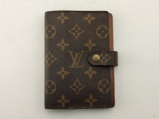 LOUIS VUITTON Monogram Agenda PM Notebook Cover