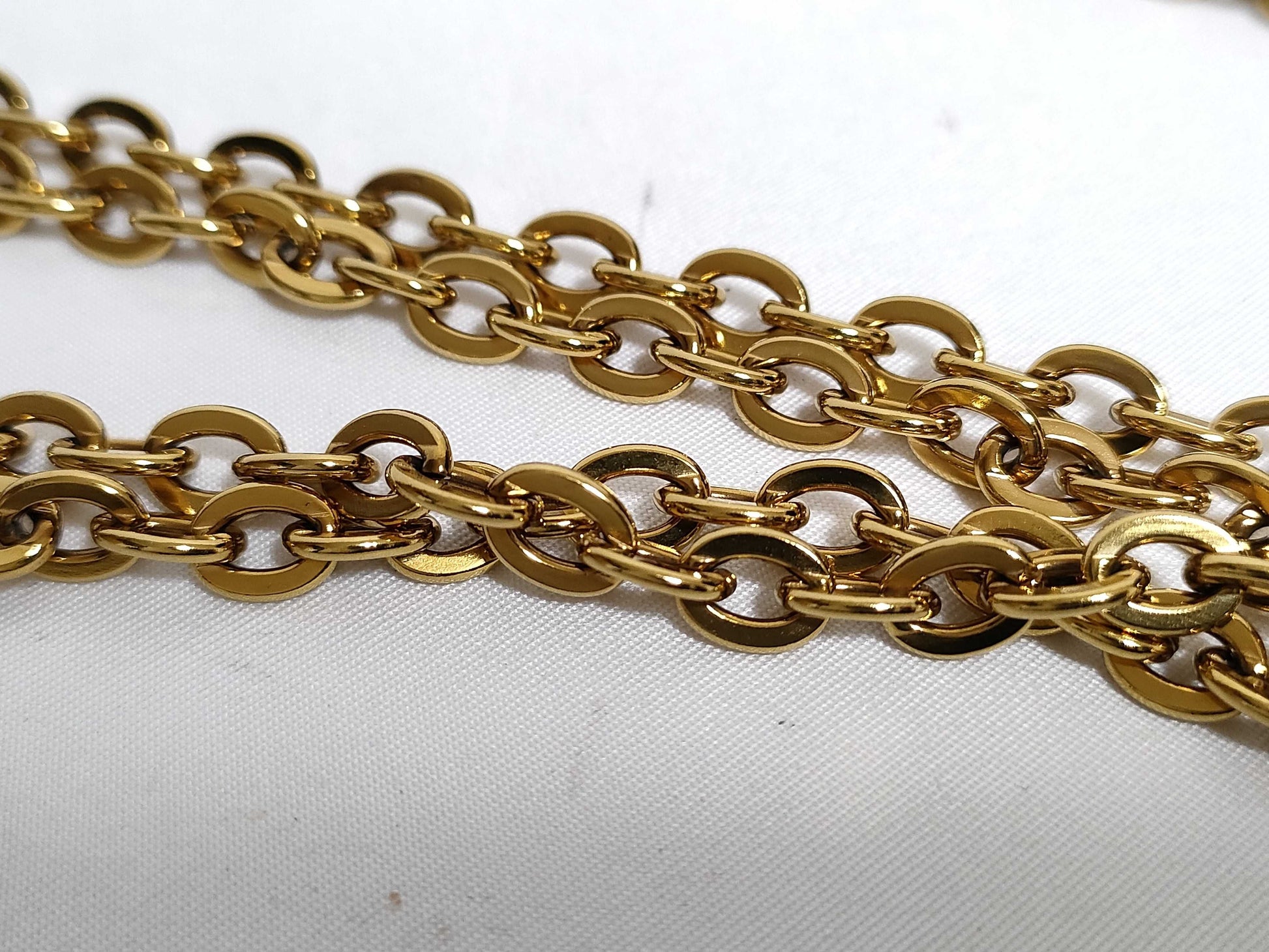 LOUIS VUITTON Monogram Portefeuille Flor Chain Shoulder Bag