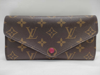 LOUIS VUITTON Monogram Portefeuil Josephine Initials Wallet