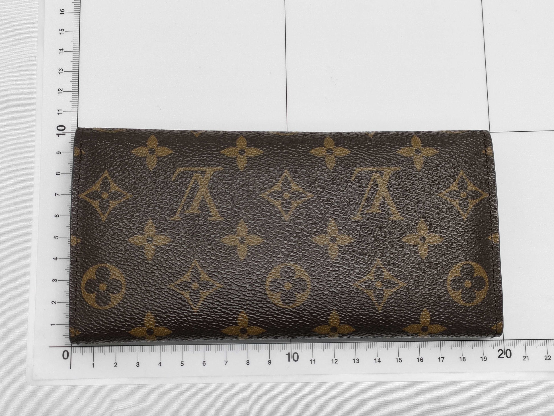 LOUIS VUITTON Monogram Portefeuil Josephine Initials Wallet