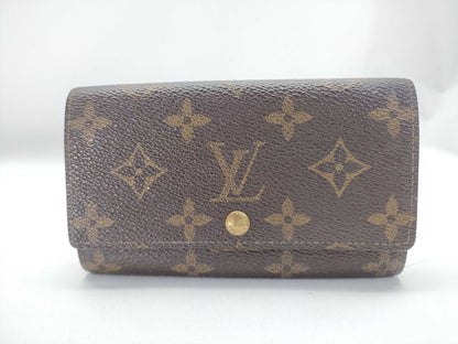 LOUIS VUITTON Monogram M61735 Porto Mone Zip Wallet