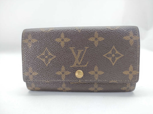 LOUIS VUITTON Monogram M61735 Porto Mone Zip Wallet