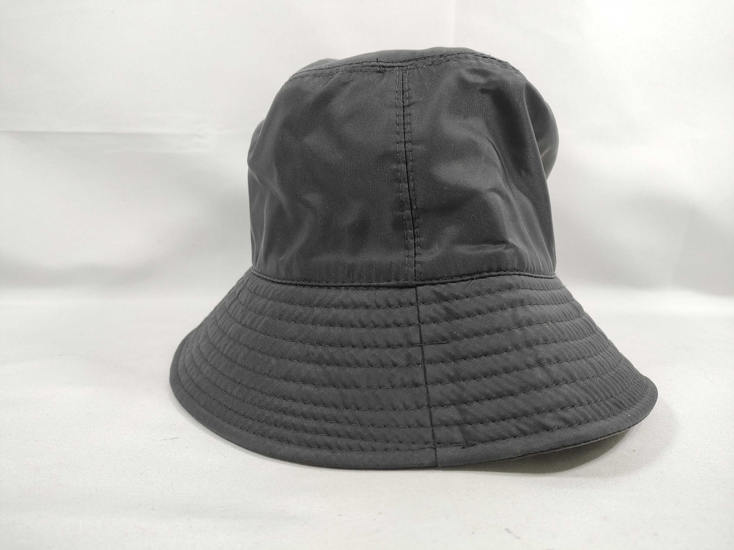 PRADA Nylon Triangle Plate Bucket Hat Other Accessories