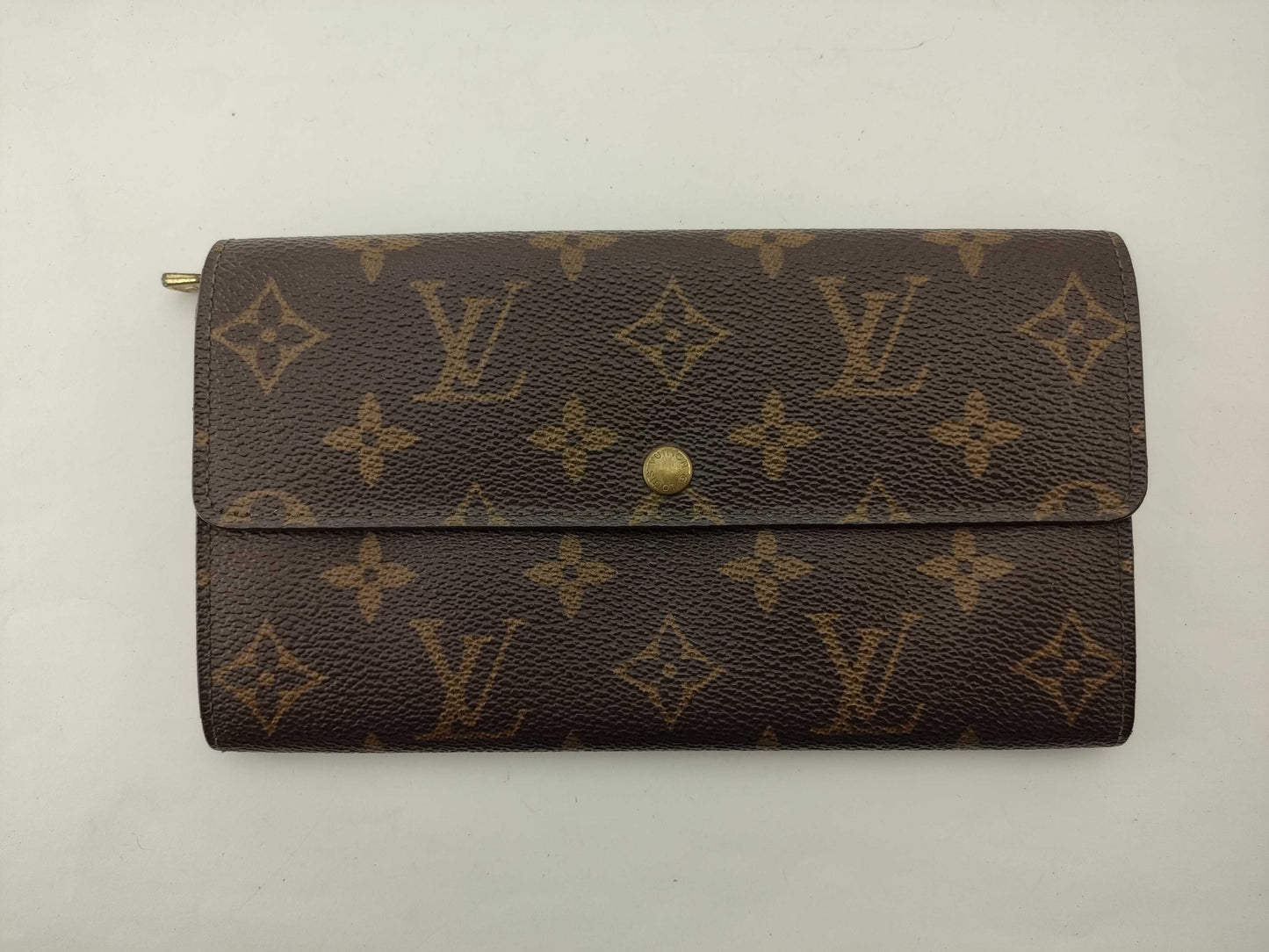 LOUIS VUITTON Monogram Porto Mone Credit Wallet