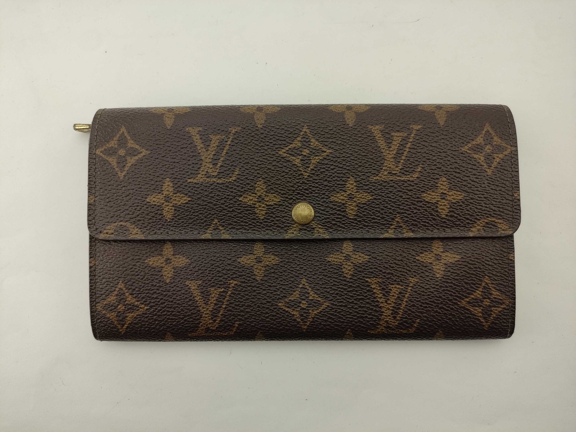 LOUIS VUITTON Monogram Porto Mone Credit Wallet