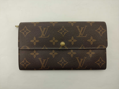 LOUIS VUITTON Monogram Porto Mone Credit Wallet