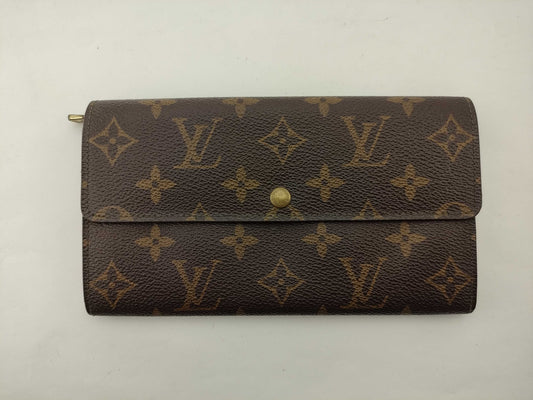 LOUIS VUITTON Monogram Porto Mone Credit Wallet