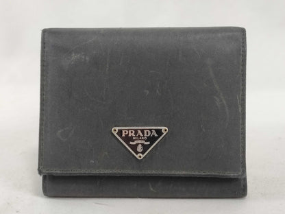 PRADA Nylon Tri-fold Wallet