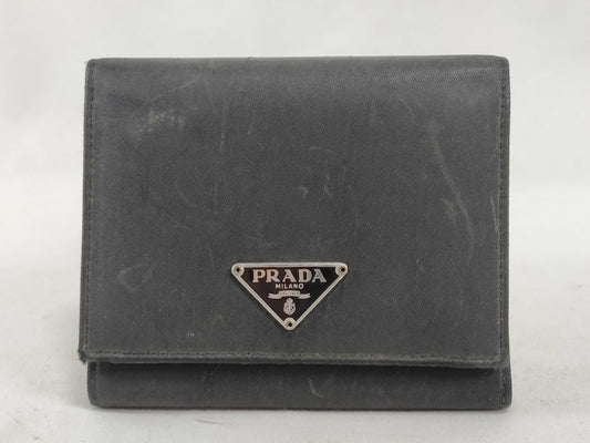 PRADA Nylon Tri-fold Wallet