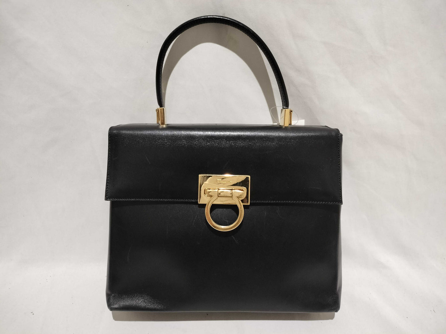 Salvatore Ferragamo Gancini AF-21 8657 Top Handle Handbag