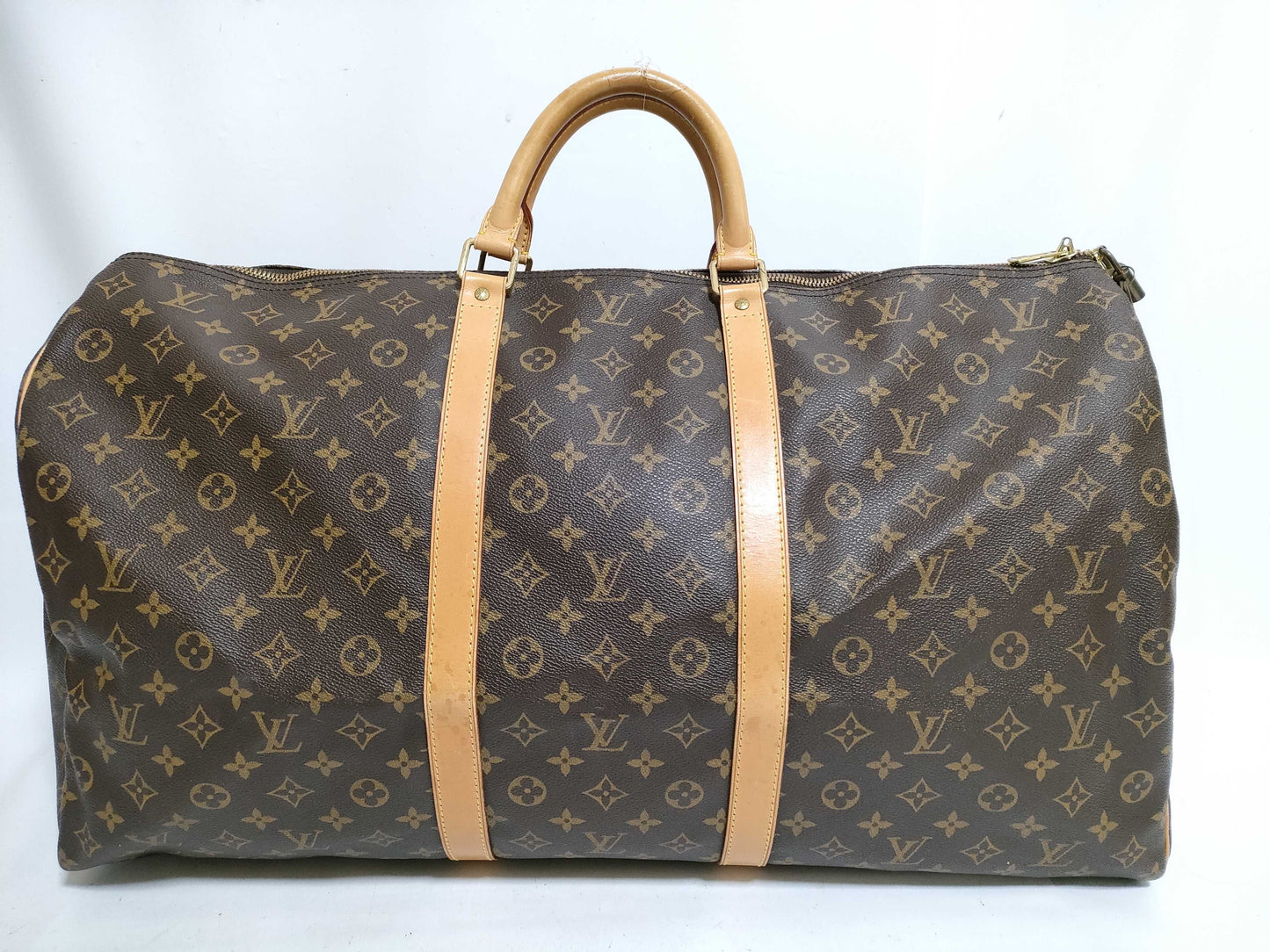 LOUIS VUITTON Monogram M41422 Keepall 60 Boston Bag